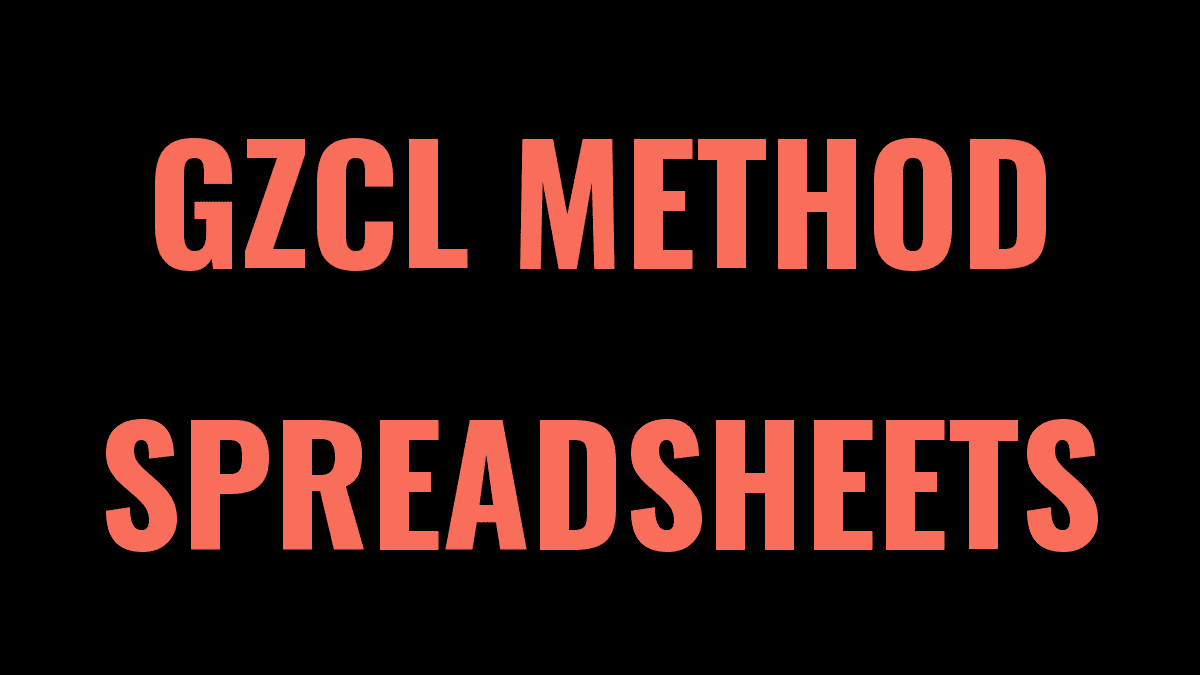 GZCL Method Spreadsheets: General Gainz, UHF, Jacked and Tan 2.0, The Rippler & More [Complete]