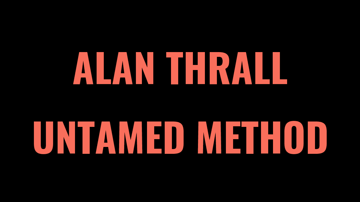 Alan Thrall Untamed Method program spreadsheet by Barbell Medicine