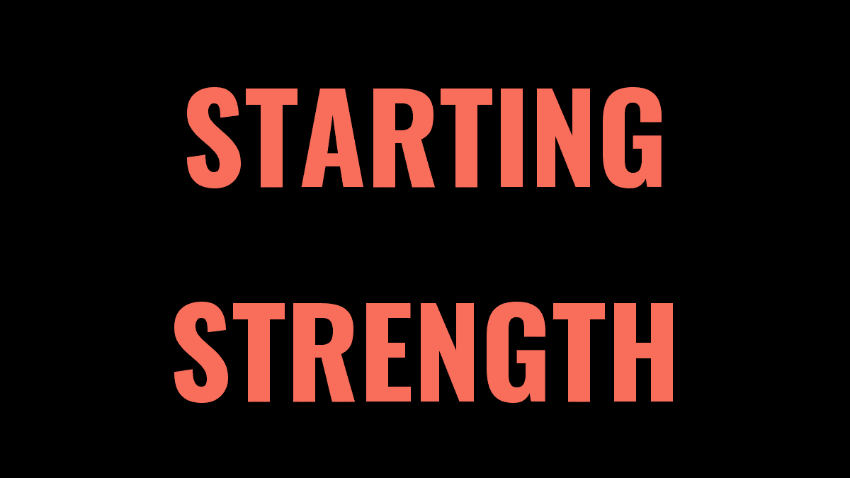 Starting Strength Routine Program Spreadsheet