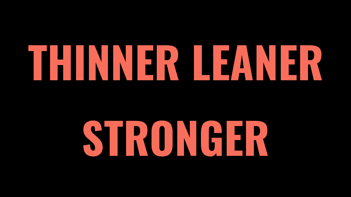 Thinner Leaner Stronger Workout Program Spreadsheets