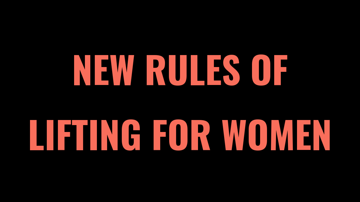 New Rules of Lifting for Women Workout Program Spreadsheet