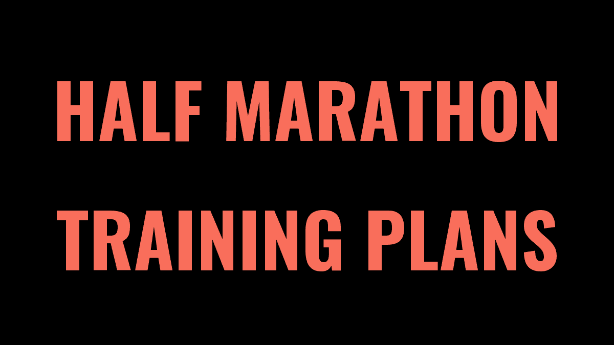 Half Marathon Training Program Spreadsheets