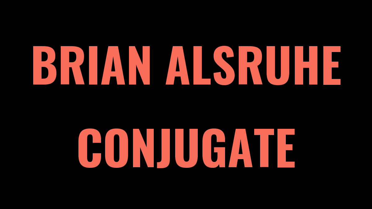 Brian Alsruhe Conjugate Program
