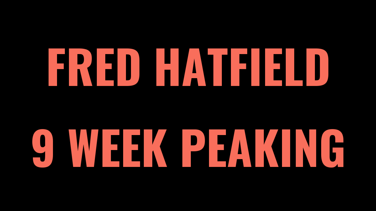 Fred Hatfield (Dr. Squat) 9 Week Peaking Program Spreadsheet